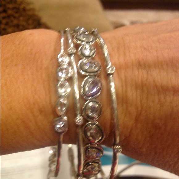 Silpada brilliance bangle bracelet 2 1/2” diameter - Picture 3 of 5